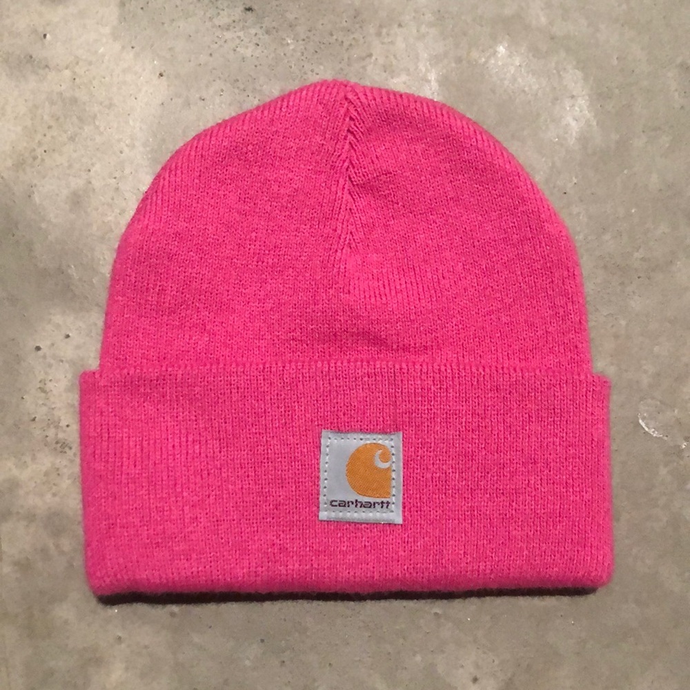 Pink Carhartt Beanie